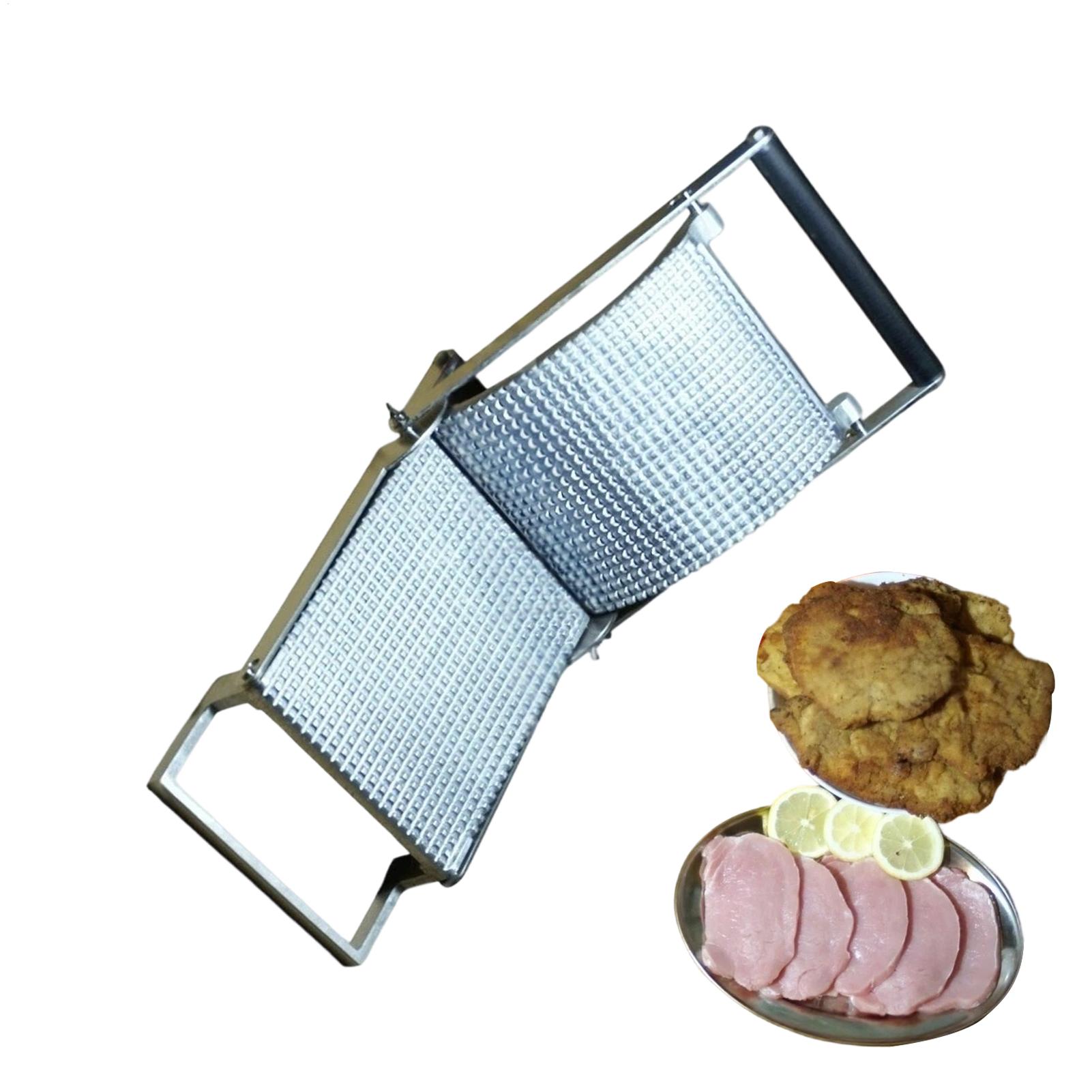 Meal Prep Pork - Meat Tenderizer Stainless Steel Manual Kitchen