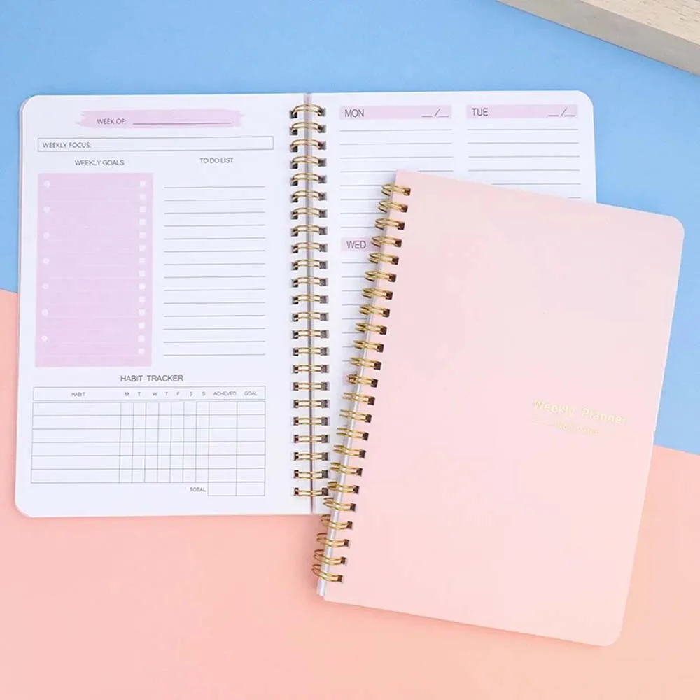 Meal Prep Planner - A5 Weekly Planner Coil Daily Planner
