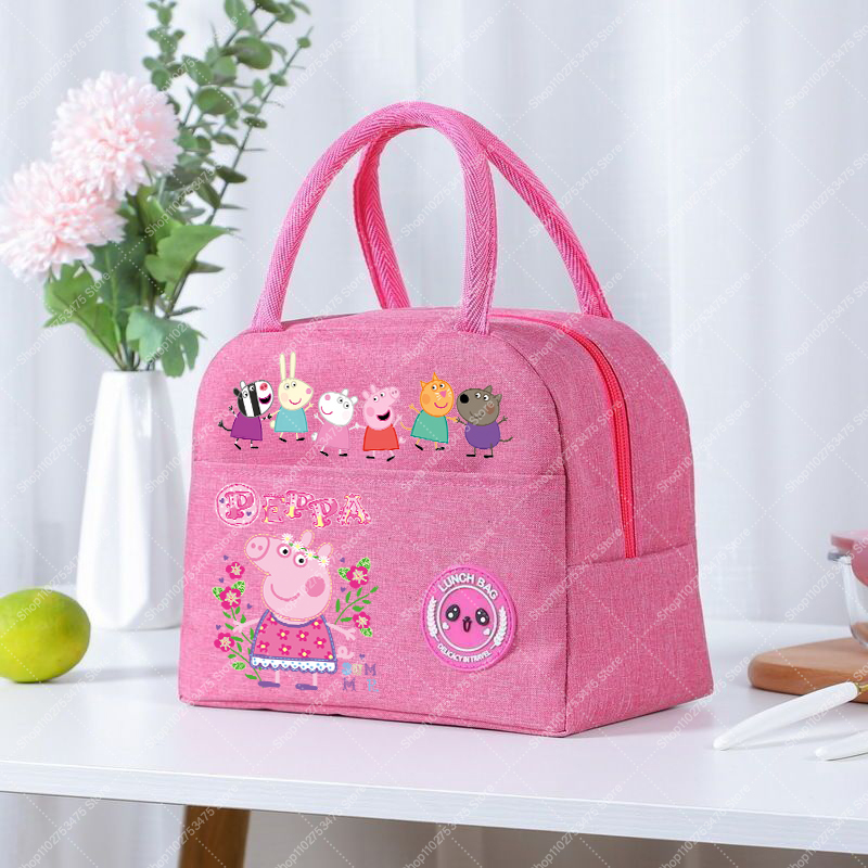 Meal Prep Bag - Girl Anime Cute Lunch Tote Cartoon