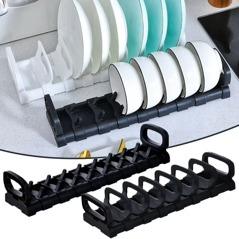 Meal Prep Organizer - Kitchen Dish Organizer Bowl Cabinet Drawer