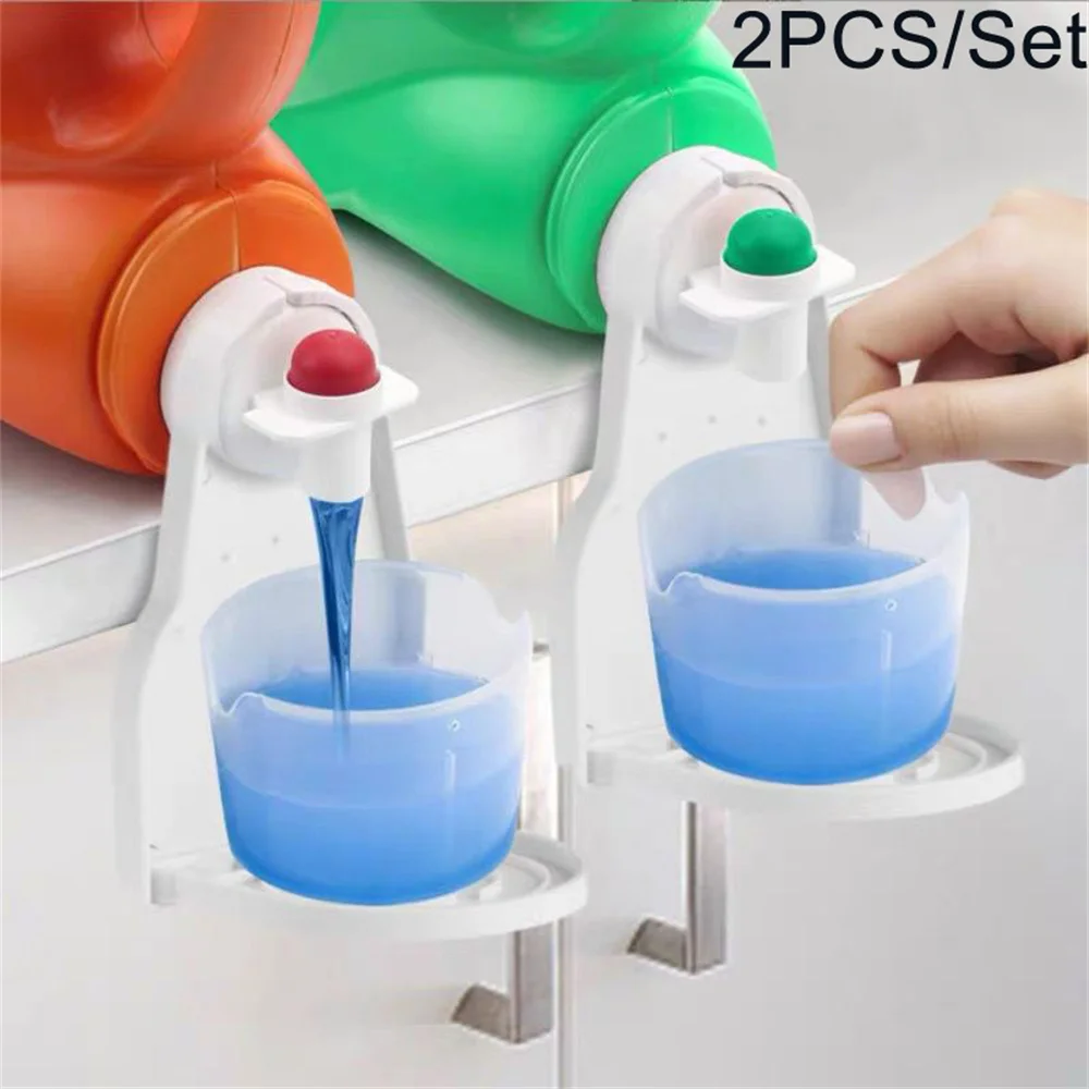 Meal Prep Organizer - 2PCS Laundry Detergent Universal White Organizer