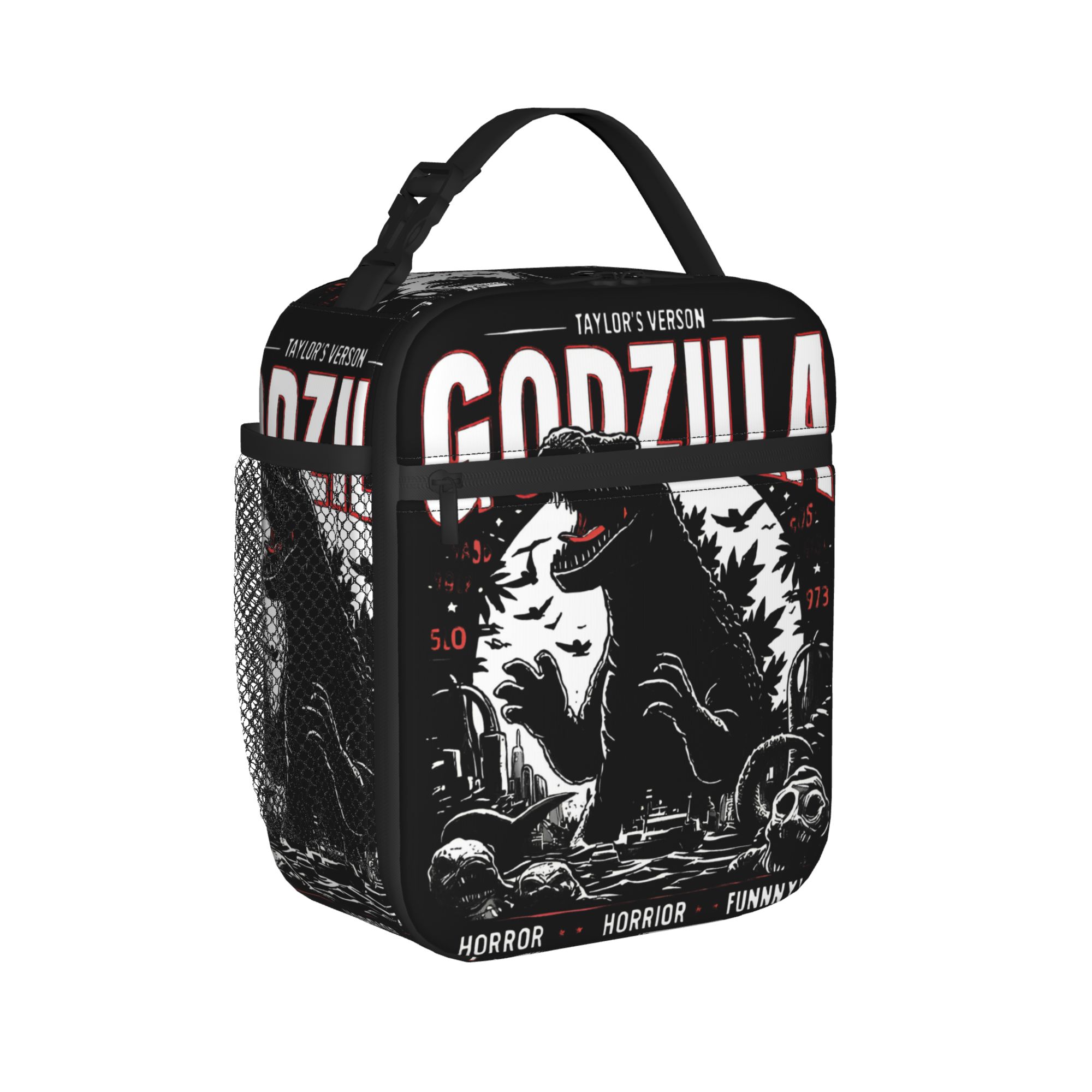 Meal Prep Bag - Godzillaed Anime Insulated Lunch Bags Thermal