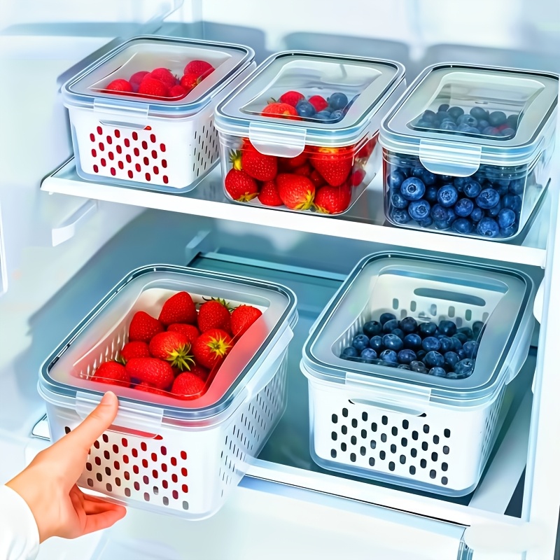 Meal Prep Chef - 4pcs/Set Leak-Proof Food Storage Containers-Airtight, Stackable