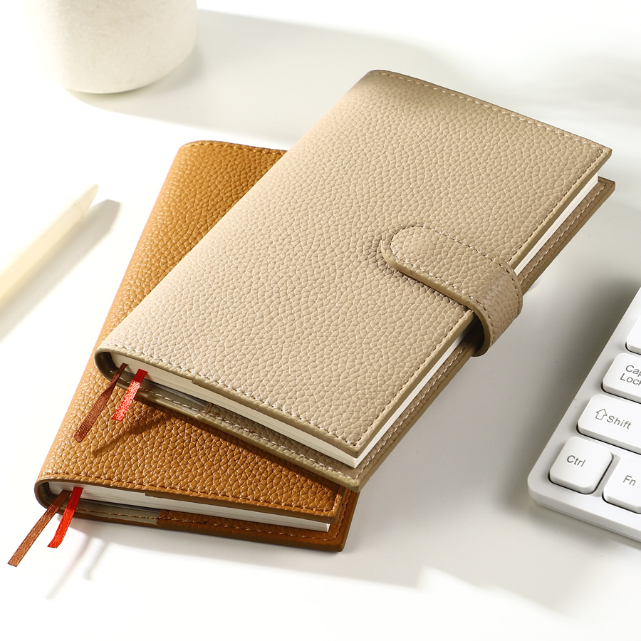 Meal Prep Planner - A6 Undated Weekly Planner Lychee PU