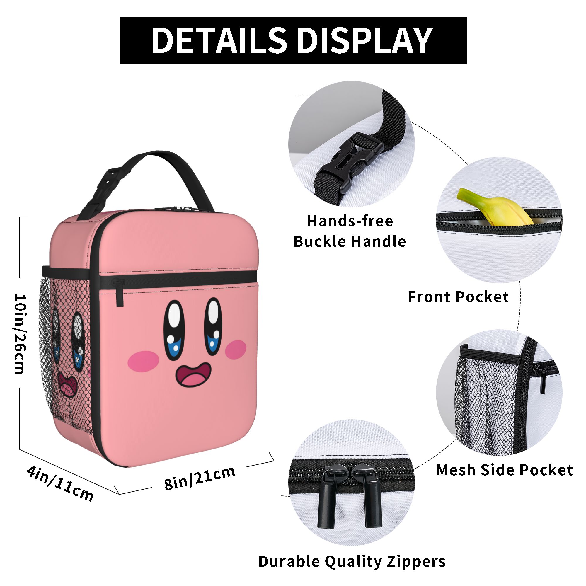 Custom K-Kirbys Resuable Lunch - огляд і ціна Meal Prep Bag