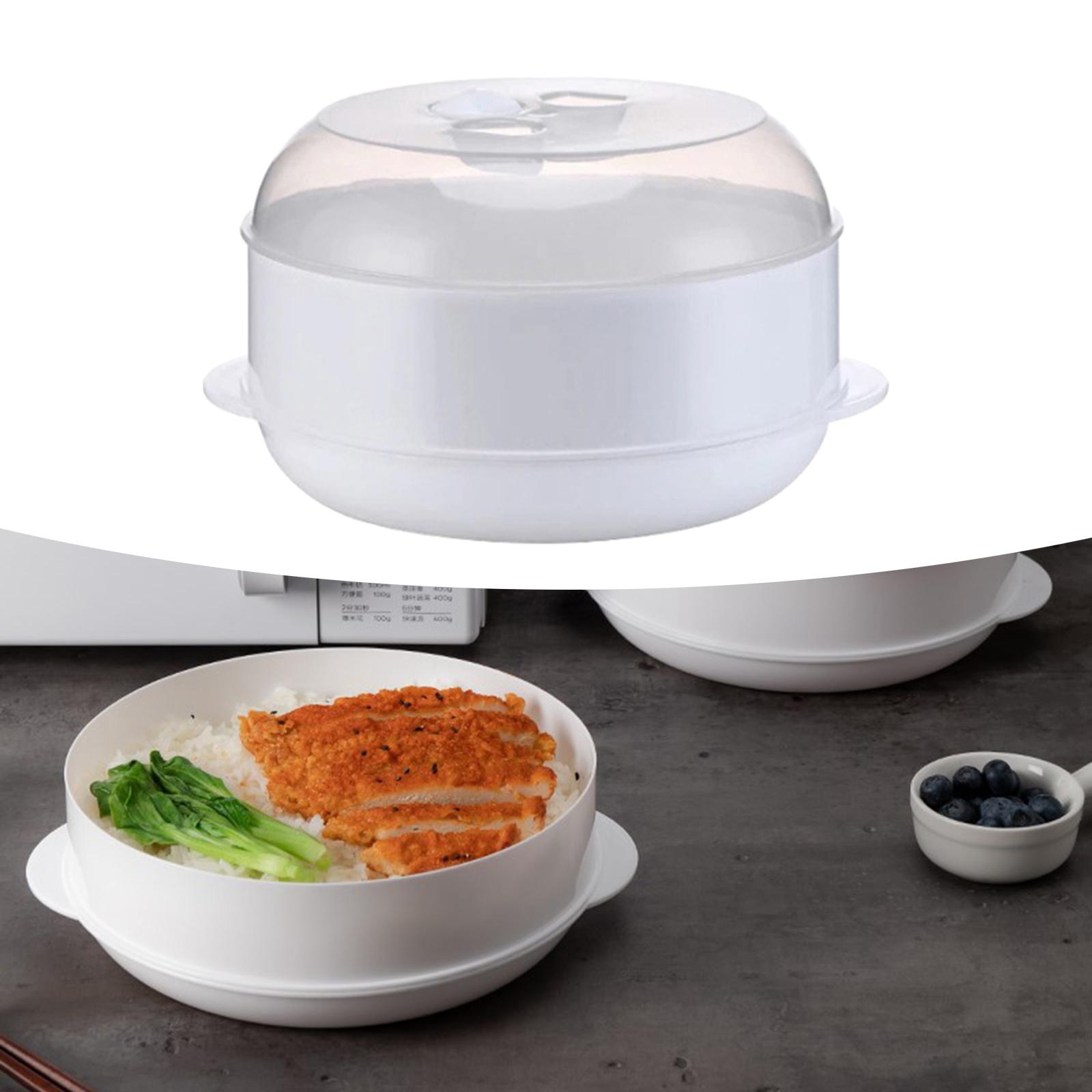 Stackable Microwave Food Steam - огляд і ціна Meal Prep Quick