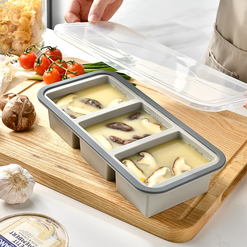 Souper Cubes ,Silicone Freezer - огляд і ціна Meal Prep With Rice