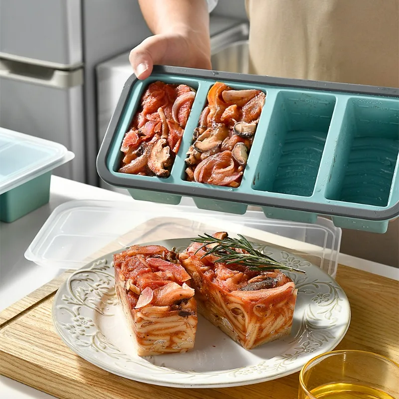 Souper Cubes ,Silicone Freezer - огляд і ціна Meal Prep With Rice