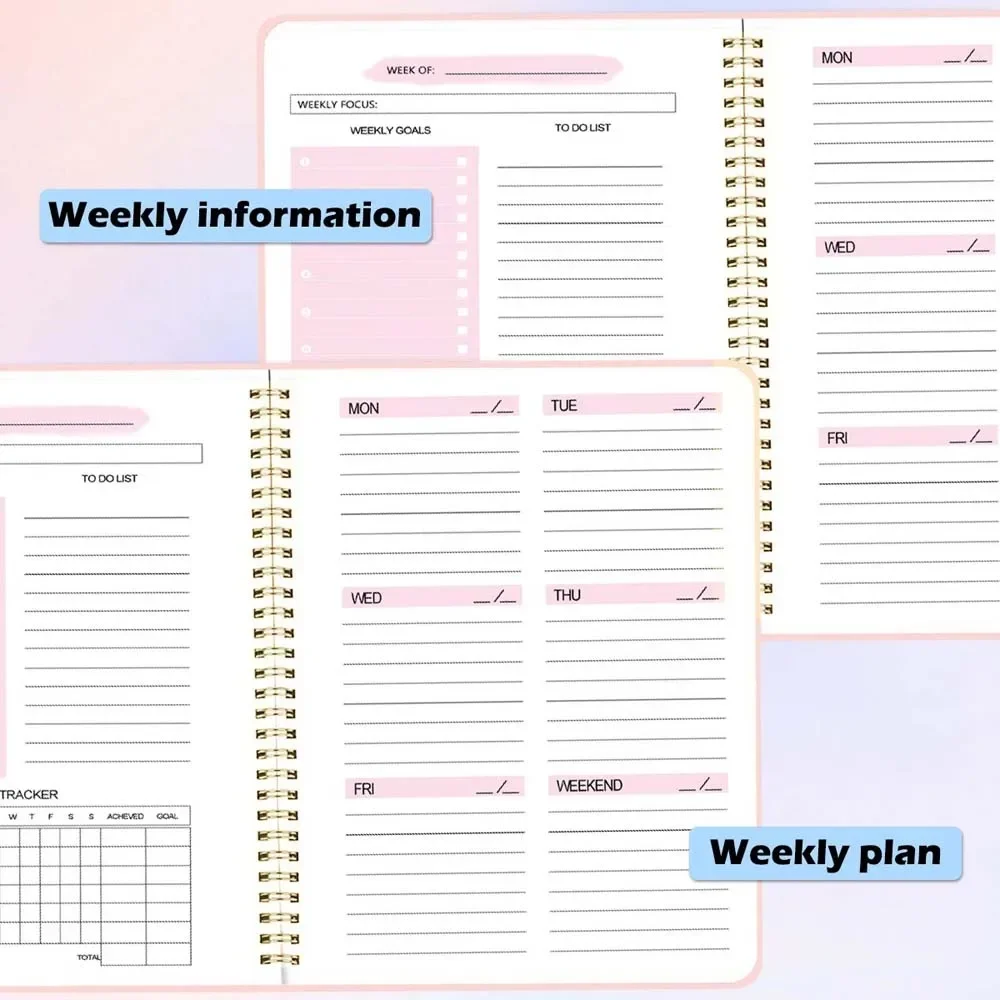 A5 Weekly Planner Coil Daily P - огляд і ціна Meal Prep Planner