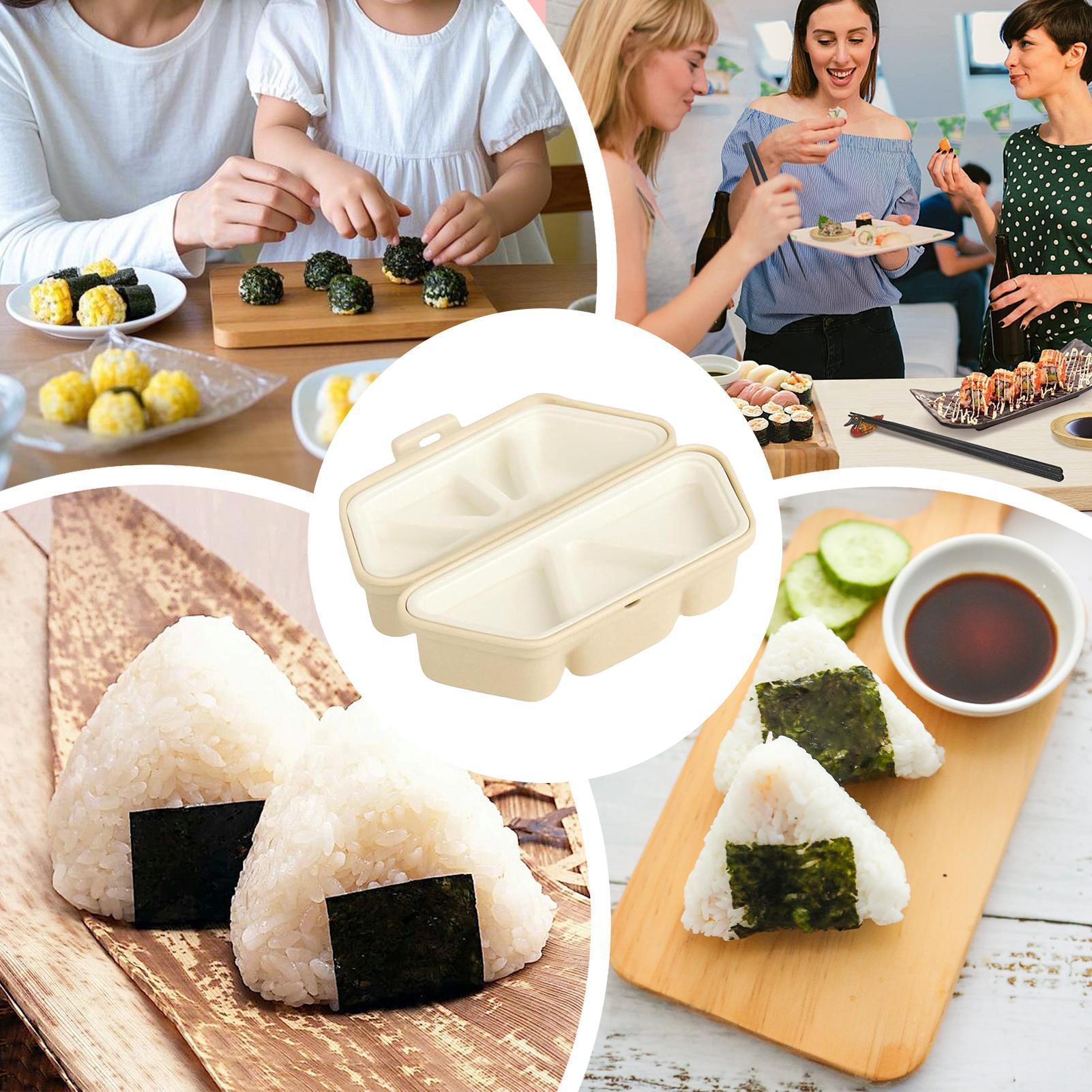 Rice Ball Mold 6-Cavity Japane - огляд і ціна Meal Prep Rice
