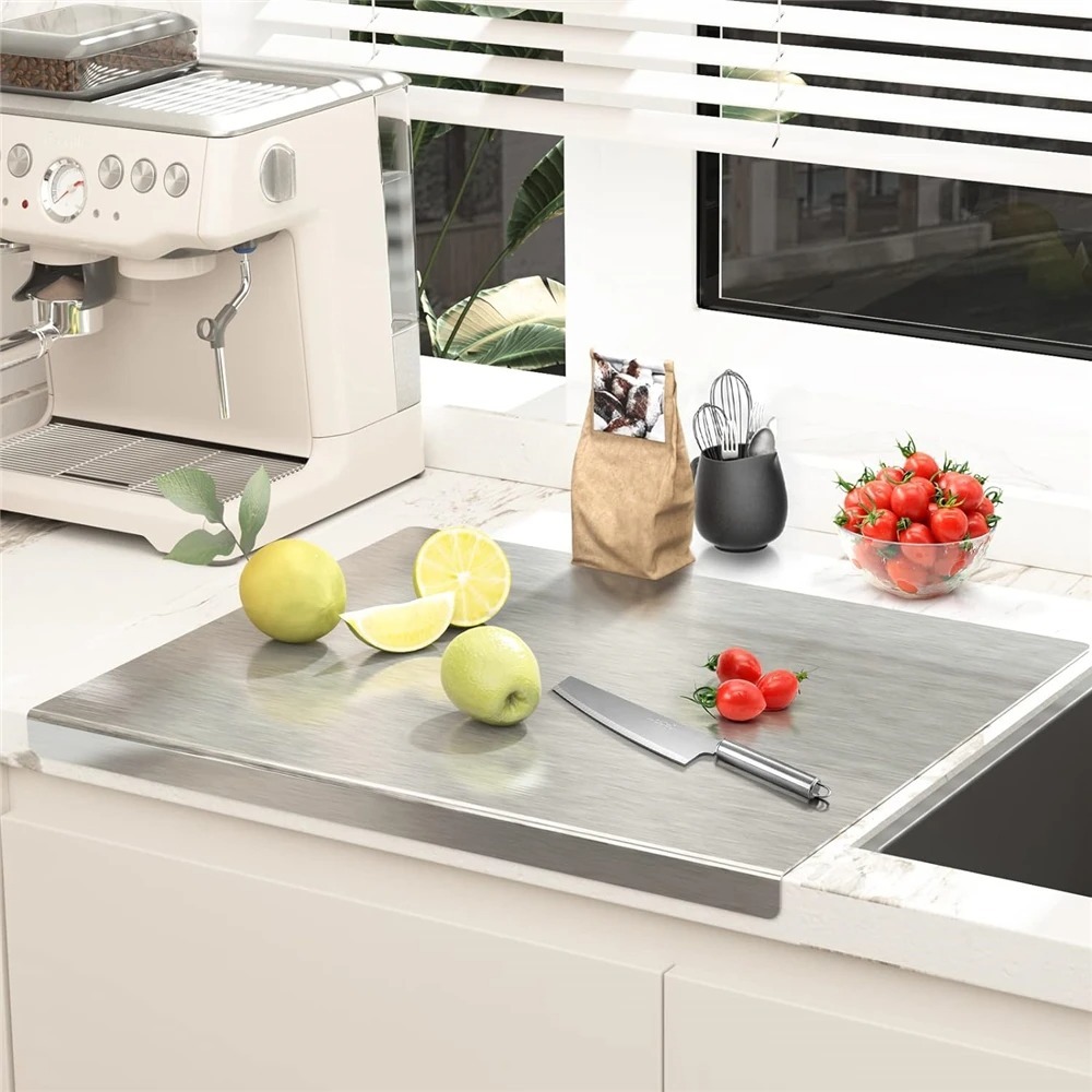 L-shaped Chopping Board Stainl - огляд і ціна Meal Prep Chef