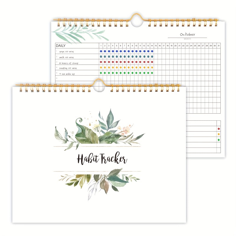 1pc Habit Tracker Calendar To  - огляд і ціна Meal Prep Planner