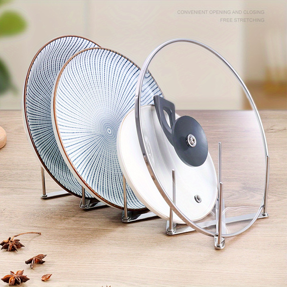 Pot Lid Rack Pan Lid Organizer - огляд і ціна Meal Prep Organizer