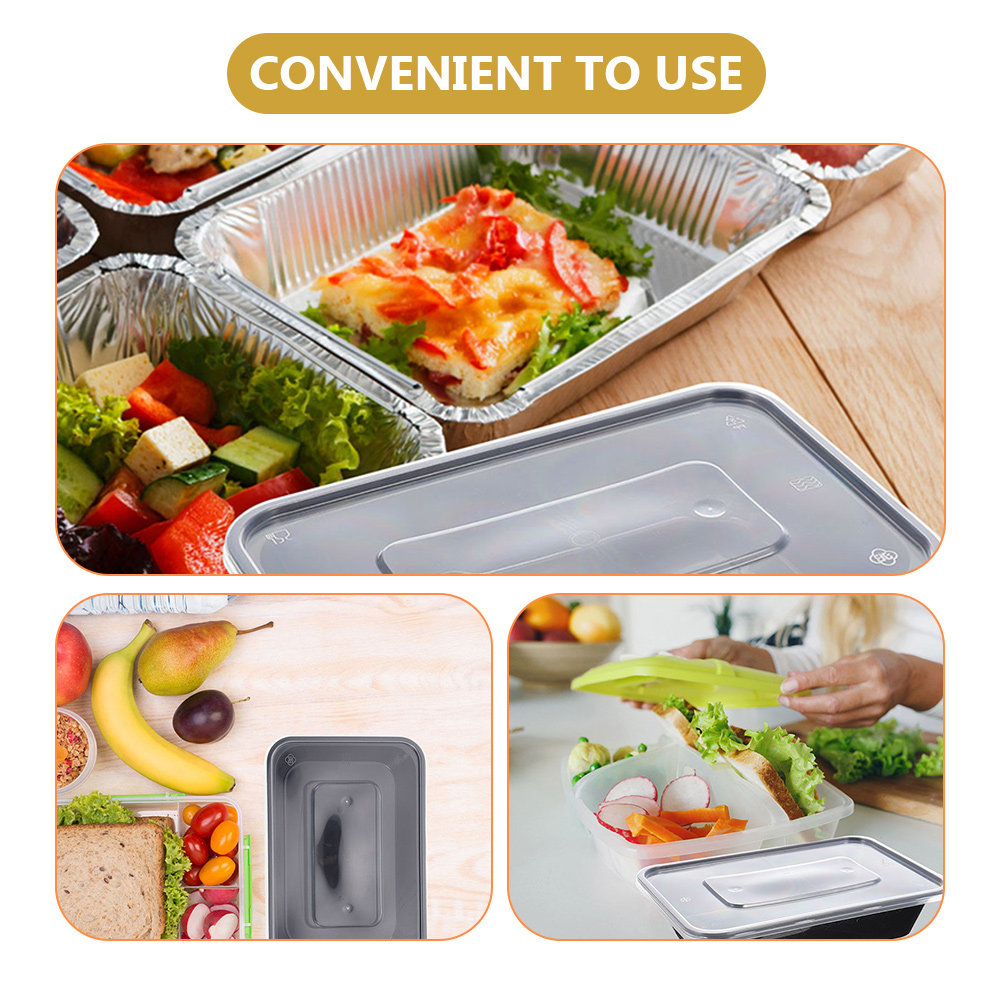 50pcs Disposable Rectangular F - огляд і ціна Meal Prep Rice