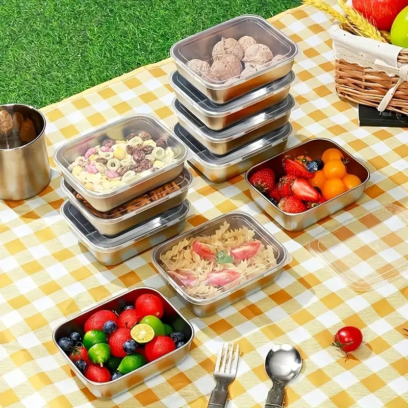 5-Piece Stainless Steel Food S - огляд і ціна Meal Prep Chef