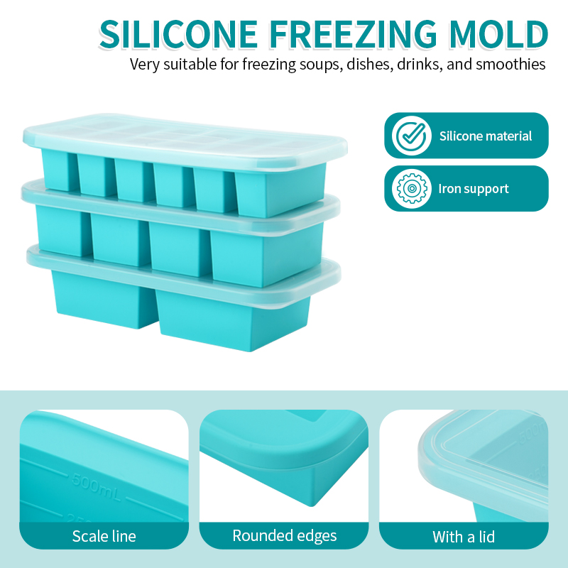 2 or 3-piece Silicone Freezer  - огляд і ціна Meal Prep Chef