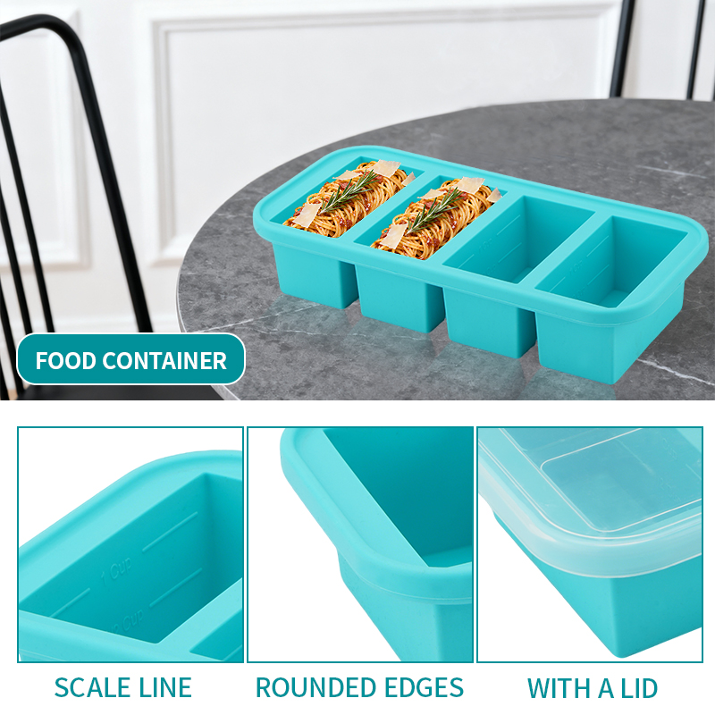 2 or 3-piece Silicone Freezer  - огляд і ціна Meal Prep Chef