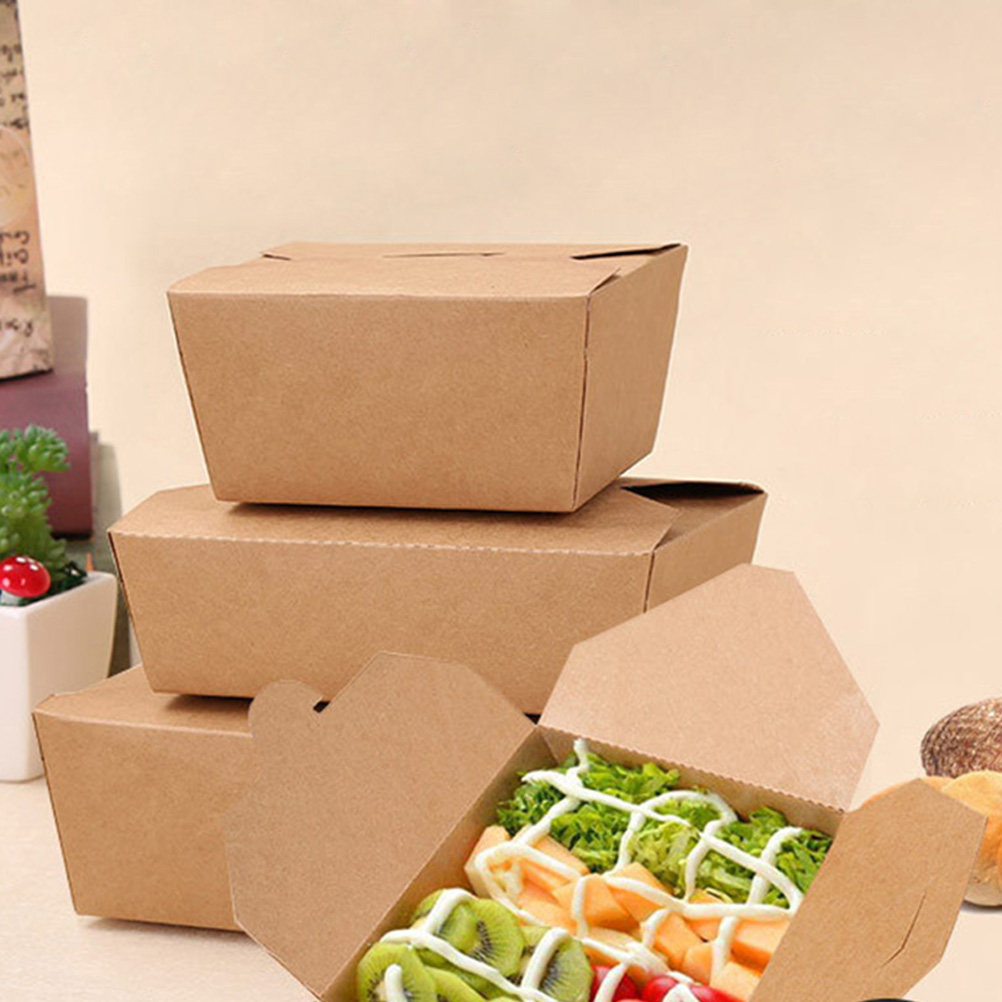 20Pcs Kraft Paper Meal Prep Co - огляд і ціна Meal Prep Delivery