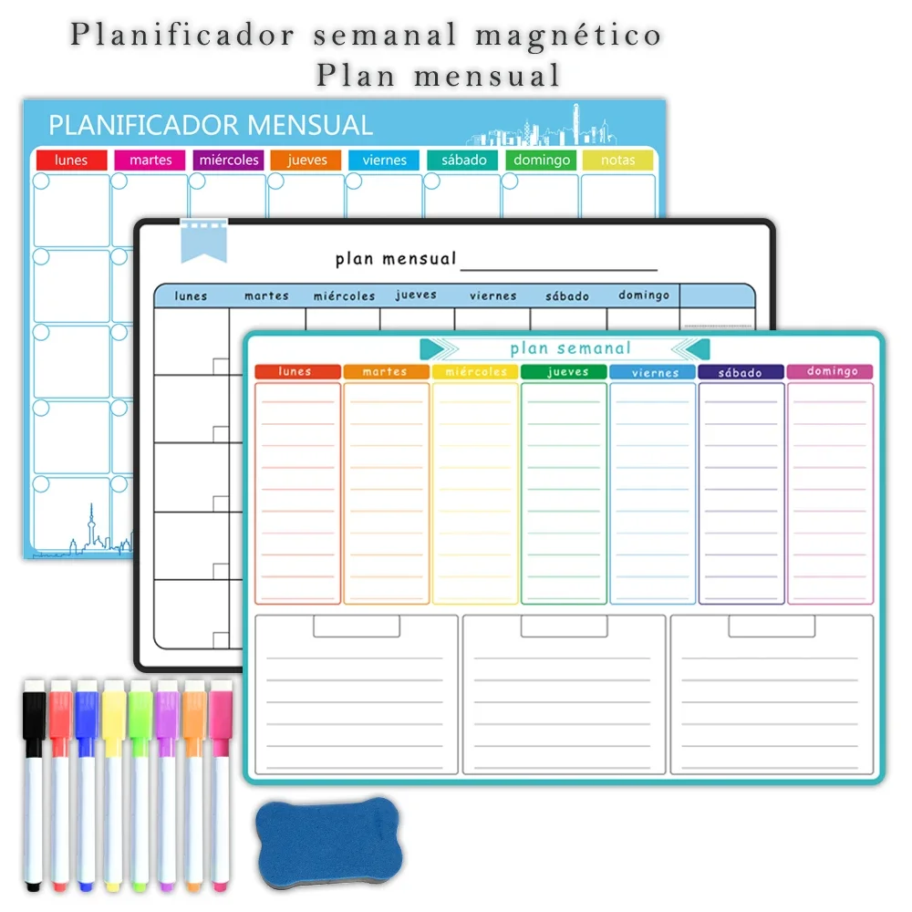 A3 Size Magnetic Weekly &month - огляд і ціна Meal Prep Planner