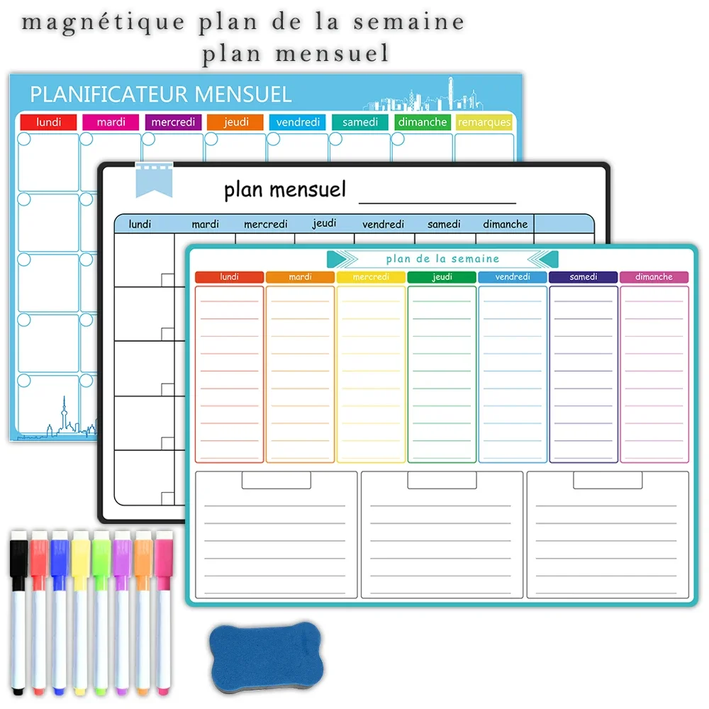 A3 Size Magnetic Weekly &month - огляд і ціна Meal Prep Planner