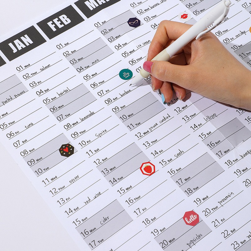 2026 2025 Wall Calendar Full Y - огляд і ціна Meal Prep Planner