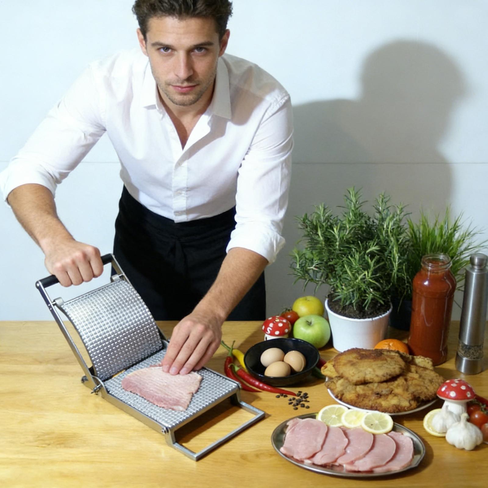 Meat Tenderizer Stainless Stee - огляд і ціна Meal Prep Pork