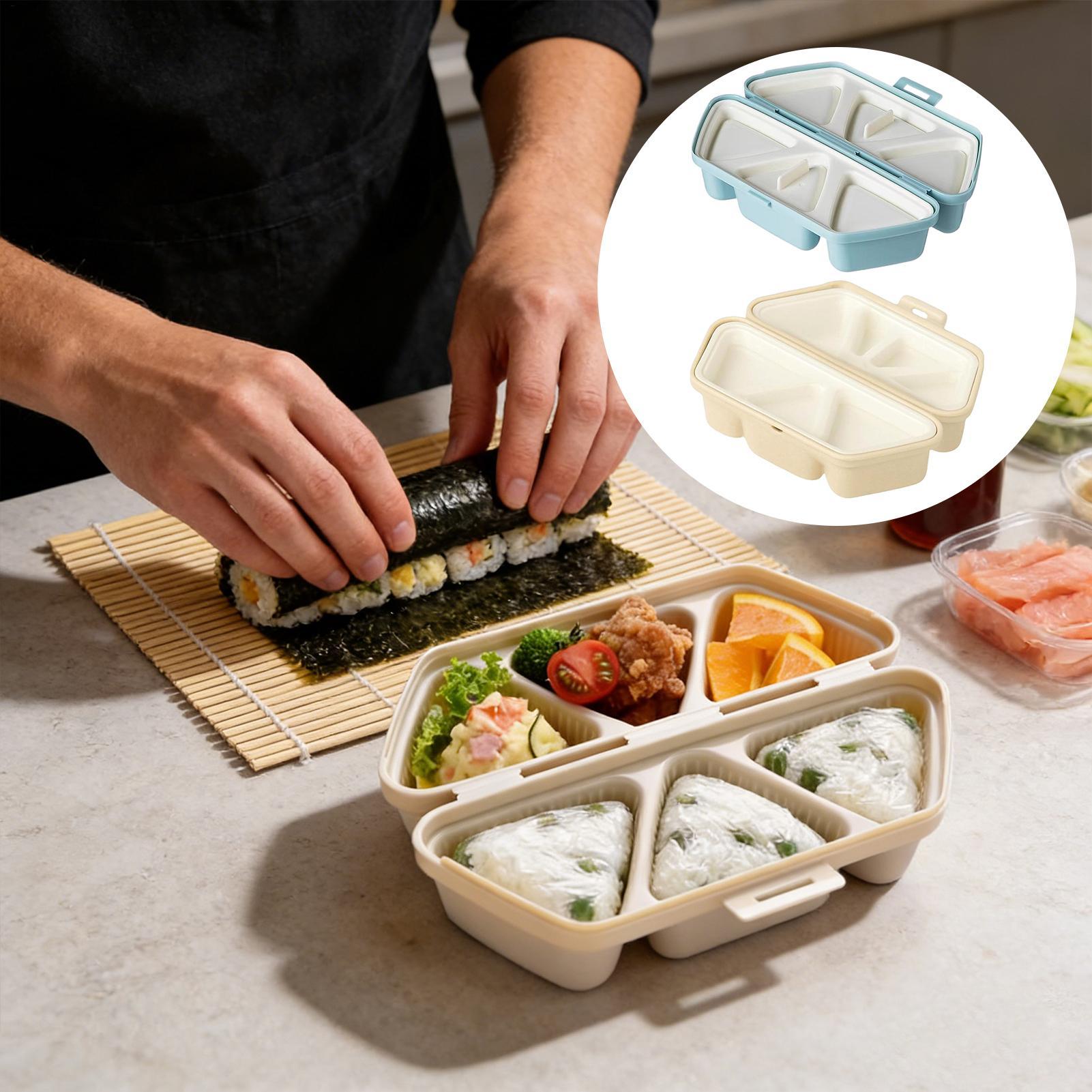 Sushi Mold Maker 6 Cavity Tria - огляд і ціна Meal Prep Rice