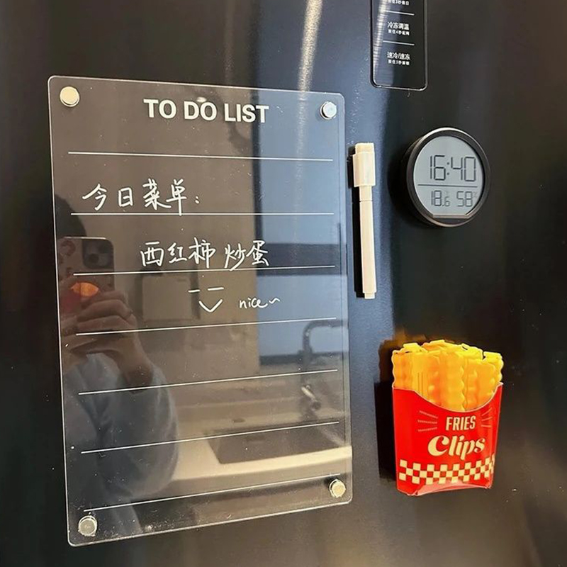 Fashion Acrylic Refrigerator M - огляд і ціна Meal Prep Planner