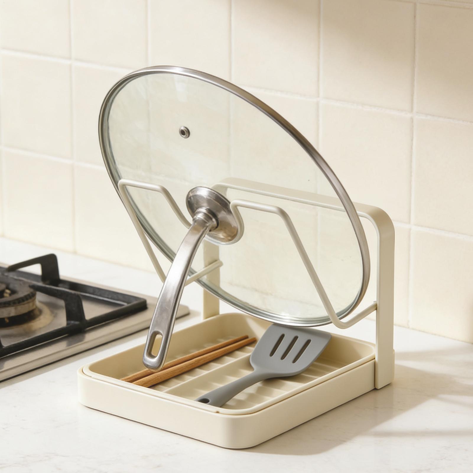 Pot Lid Organizer Anti-Slip Ki - огляд і ціна Meal Prep Organizer