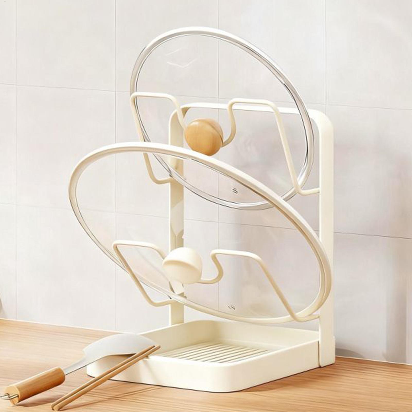 Pot Lid Organizer Anti-Slip Ki - огляд і ціна Meal Prep Organizer