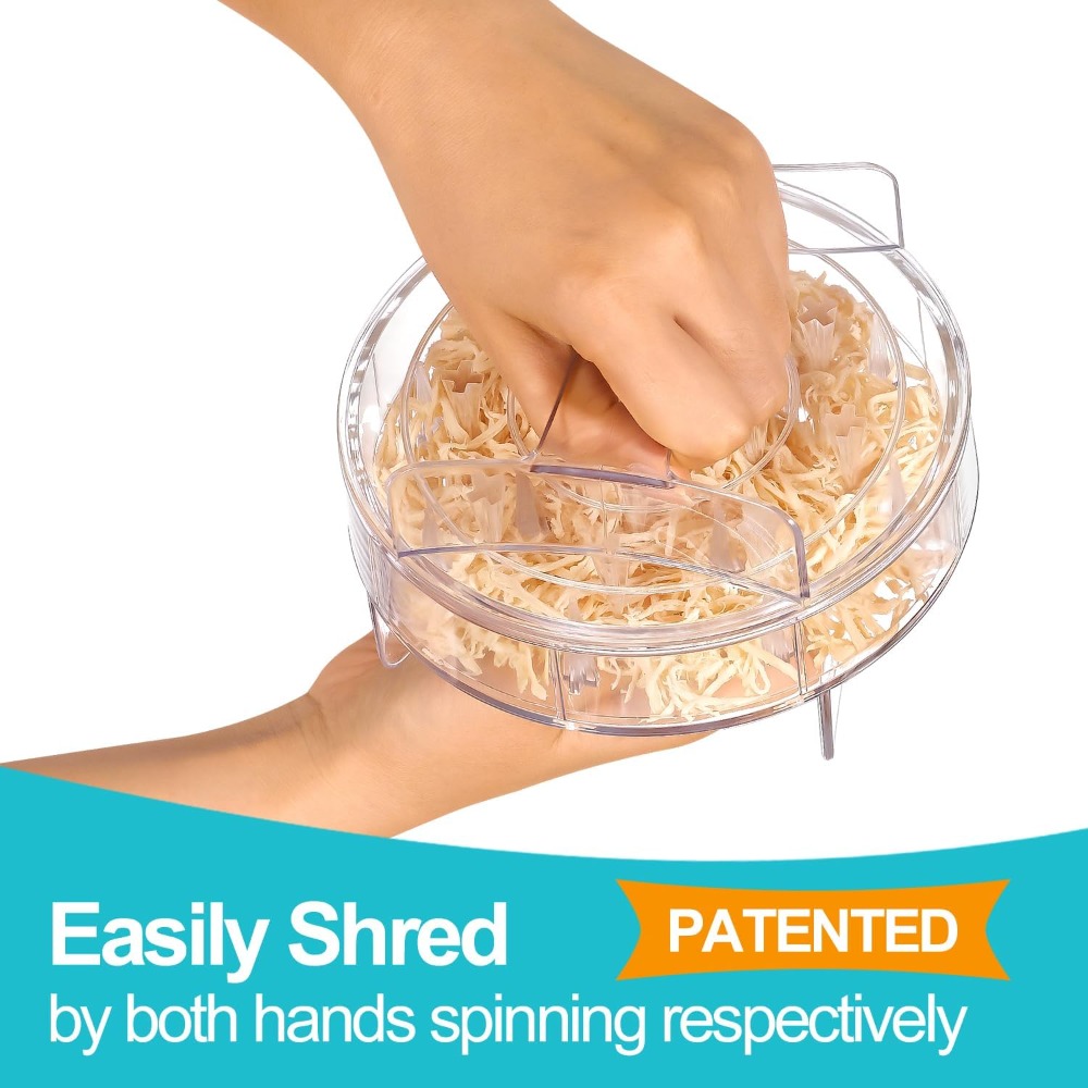 Nonslip Chicken Meat Shredder  - огляд і ціна Meal Prep Pork