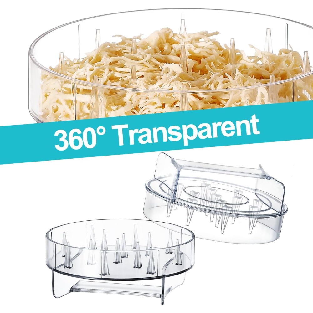 Nonslip Chicken Meat Shredder  - огляд і ціна Meal Prep Pork