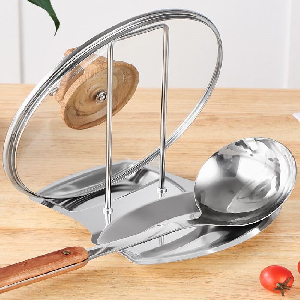 Stainless Steel Pot Lid Holder - огляд і ціна Meal Prep Organizer