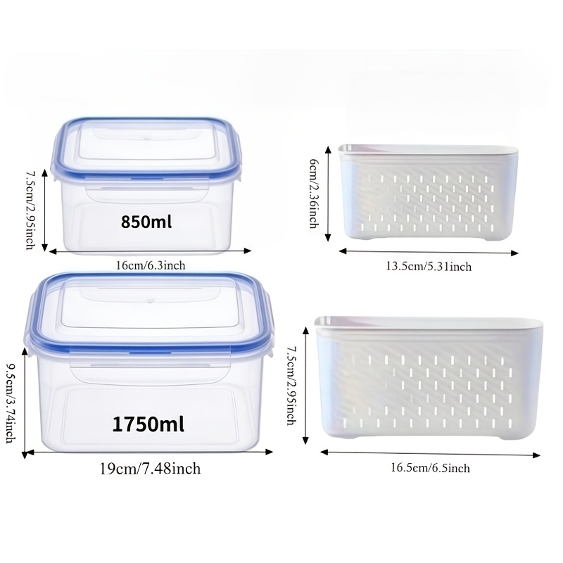4pcs/Set Leak-Proof Food Stora - огляд і ціна Meal Prep Chef