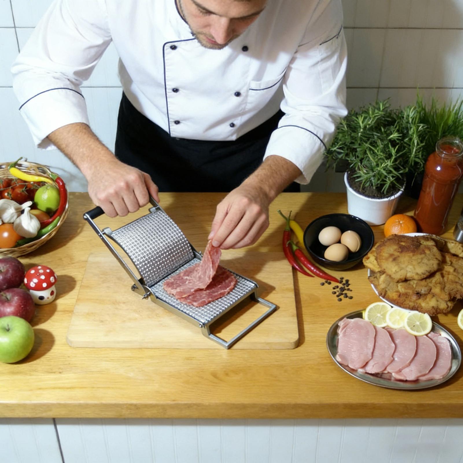 Meat Tenderizer Stainless Stee - огляд і ціна Meal Prep Pork