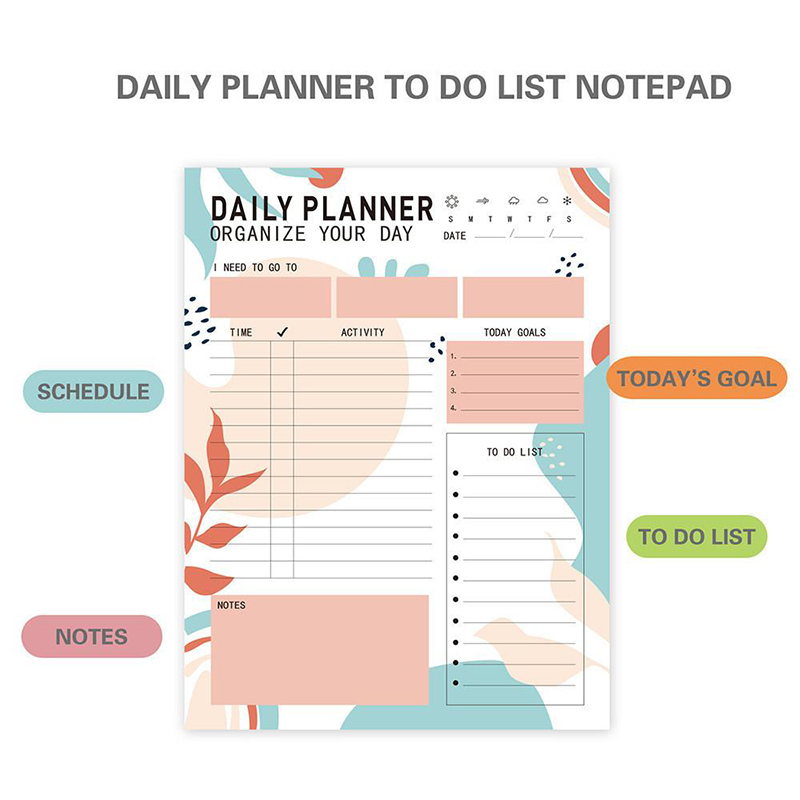 Magnetic Daily Planner Notepad - огляд і ціна Meal Prep Planner