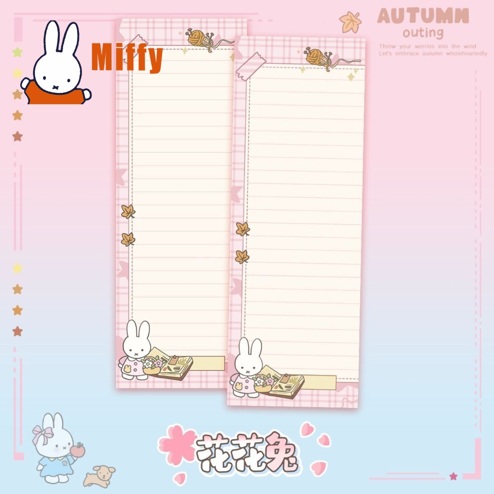 Kawaii Miffy Notepad Cute Rabb - огляд і ціна Meal Prep Planner
