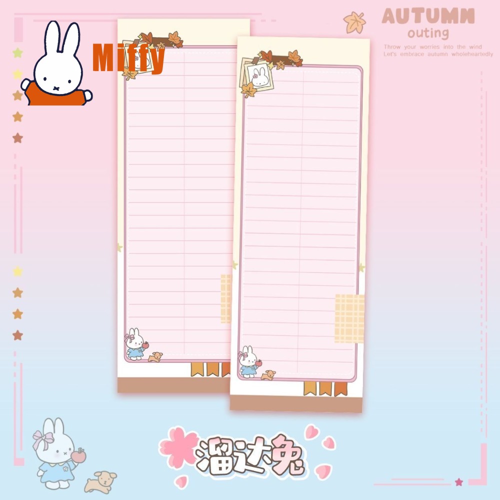 Kawaii Miffy Notepad Cute Rabb - огляд і ціна Meal Prep Planner
